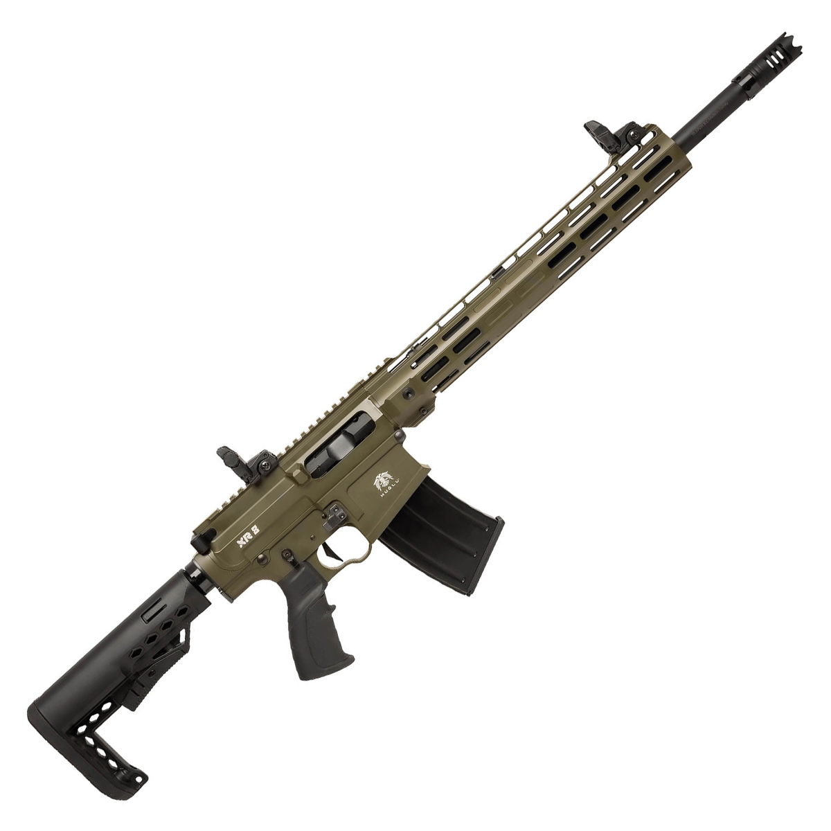 МП Ружье 12x76 Huglu XR8 OD GREEN CERACOTE TACTICAL SEMI AUTOMATIC - GAS SYSTEM  - фото 1