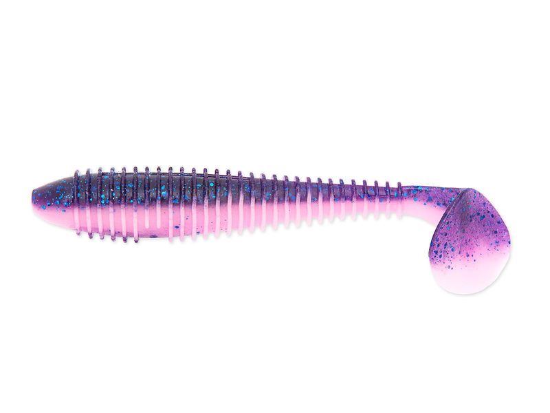 Приманка Keitech виброхвост Swing impact fat 3,3" Lee La Bubblegum - фото 1