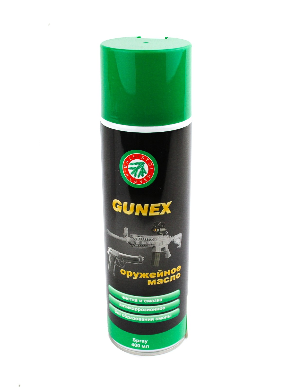 Масло оружейное Ballistol Gunex 2000 spray 400мл - фото 1