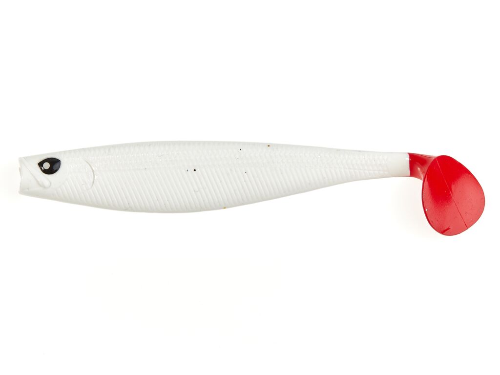 Приманка Lucky John Red Tail Shad 3,5" PG35 5шт в уп - фото 1