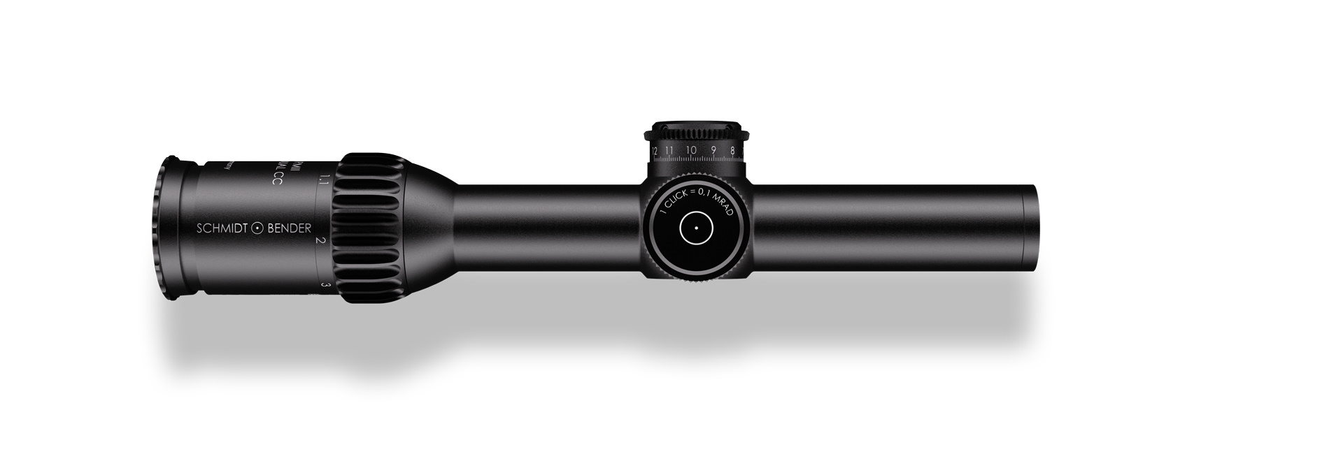 Прицел оптический S&B 1-8X24 PM II SHORT DOT DUAL CC MDR-T6 1cm cw ST MTC LT / S - фото 1
