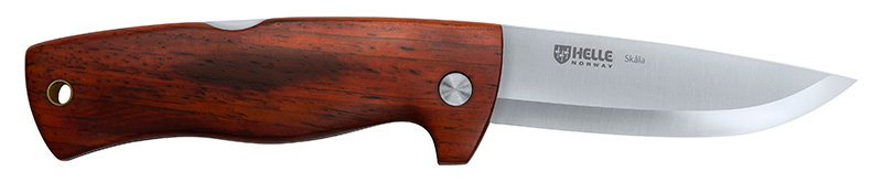 Нож Helle 210 Skala фикс. клинок 8.5 см рукоять дерево - фото 1