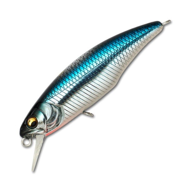 Воблер Megabass Great hunting worldspec 52S 3.8гр M blue shiner - фото 1