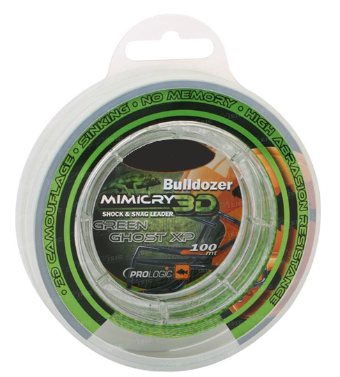 Шоклидер Prologic Bulldozer Mimicry Green Ghost XP 100м 32lbs 15.6кг 0.50