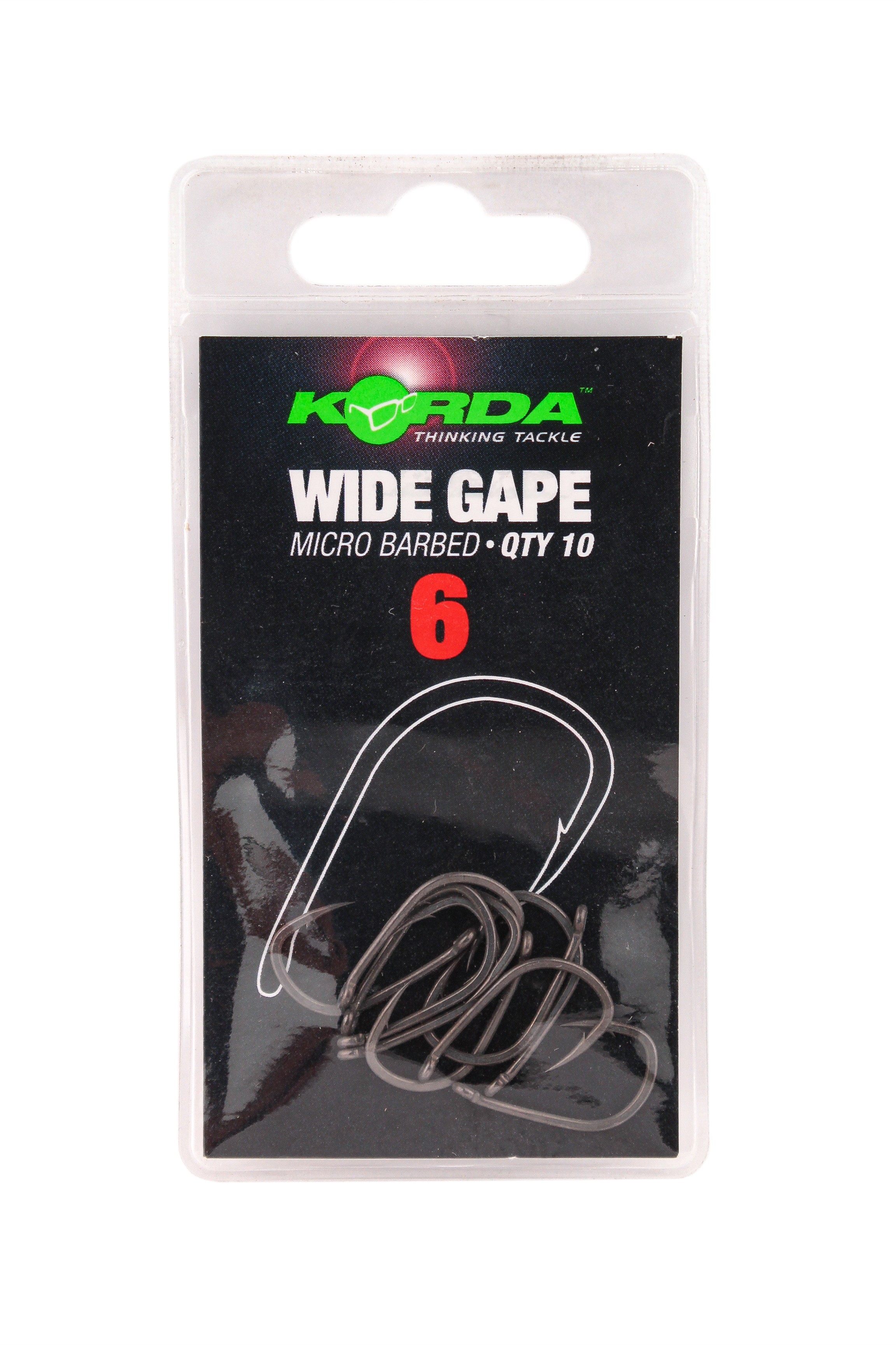 Крючок Korda Wide gape-06 10шт - фото 1