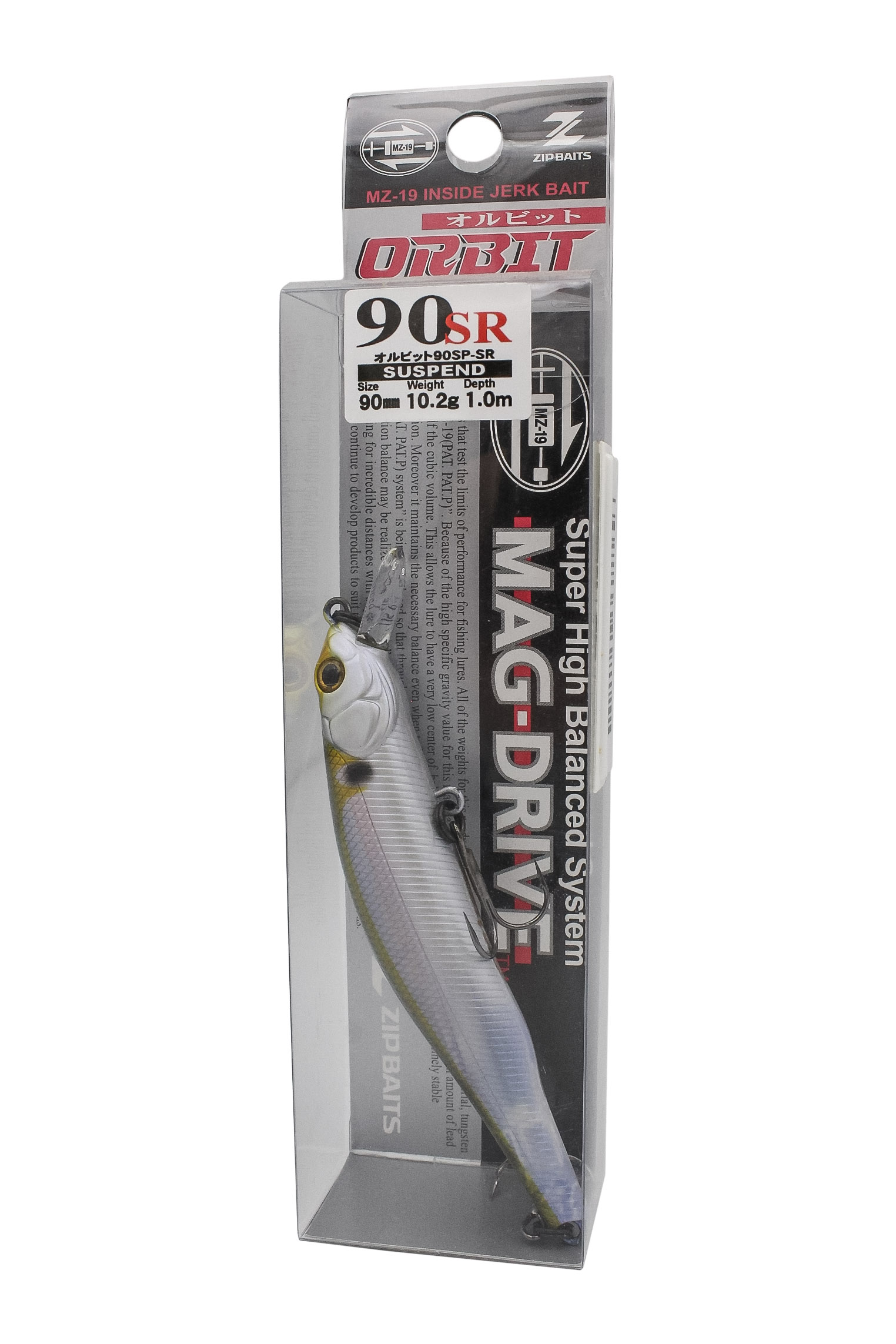 Воблер Zipbaits Orbit 90SP SR цв.018R - фото 1