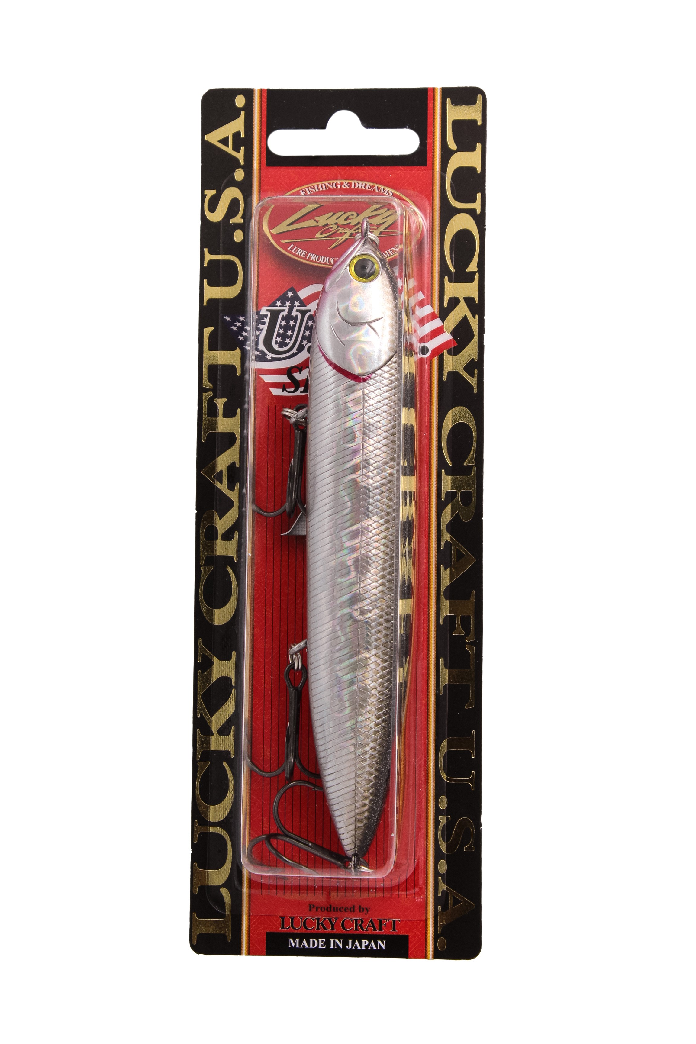 Воблер Lucky Craft Super Sammy 126 419 BP Golden Shiner - фото 1