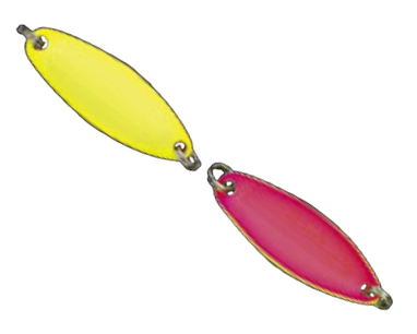 Блесна Nories Masukuroto Weeper 1,5гр цв.002 Fluo-Gelb / Pink - фото 1