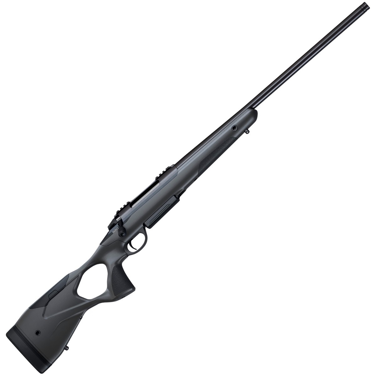 Карабин Sako S20 Hunter 6,5 Creedmoor Cerakote Tungsten fluted ADJ THR 610мм - фото 1