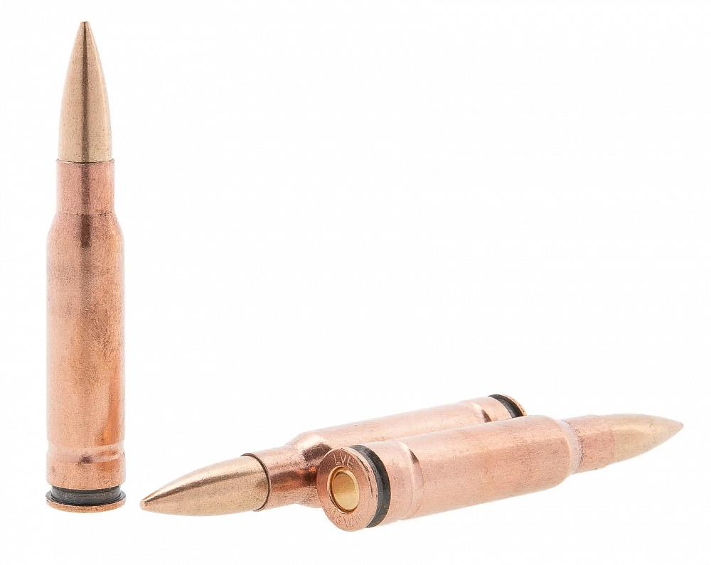 Патрон 308Win НПЗ FMJ 9,7-9,9гр с 2-х элем. серд. томпак - фото 1