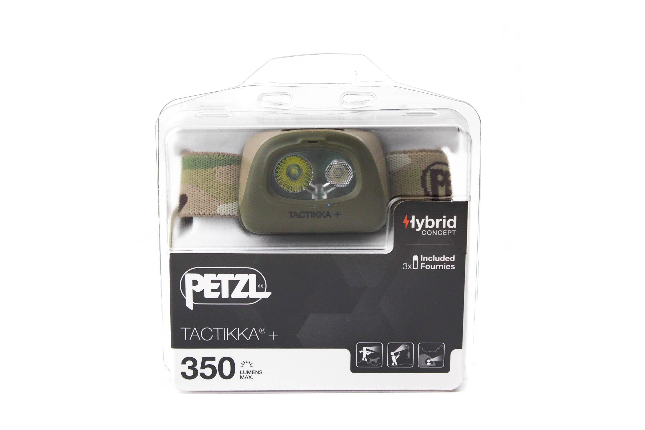 Фонарь Petzl Tactikka Plus camo - фото 1