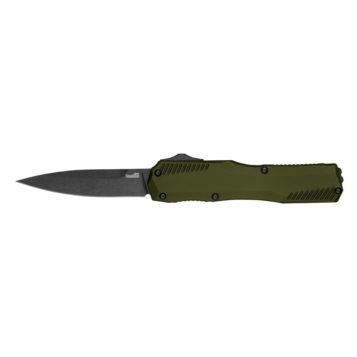 Нож Kershaw K9000OLBW Livewire автомат зеленый алюм рукоять сталь CPM MagnaCut  - фото 1
