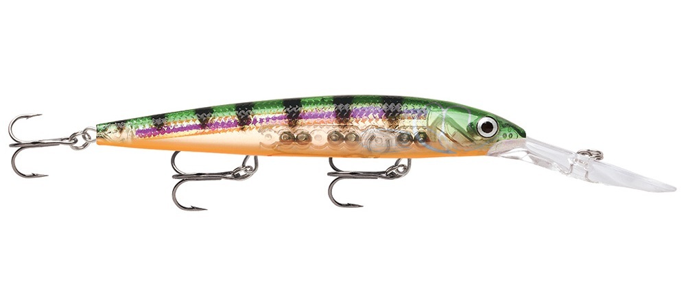 Воблер Rapala Downdeep Husky Jerk 14 GP 4,4-5,5м 14см 23гр - фото 1