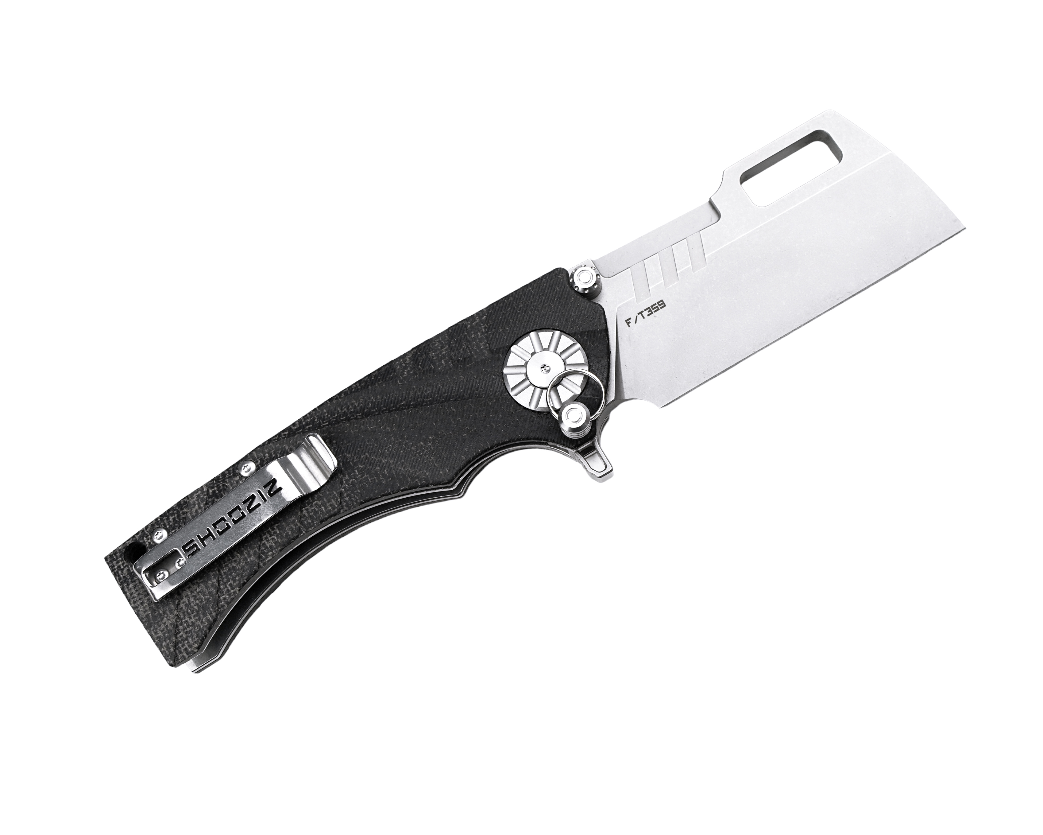 Нож SHOOZIZ HAN317-SB&BH складной DC53 рукоять G10+3D - фото 1