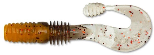 Приманка Megabass Counter Grub 3" smoke caramel core - фото 1