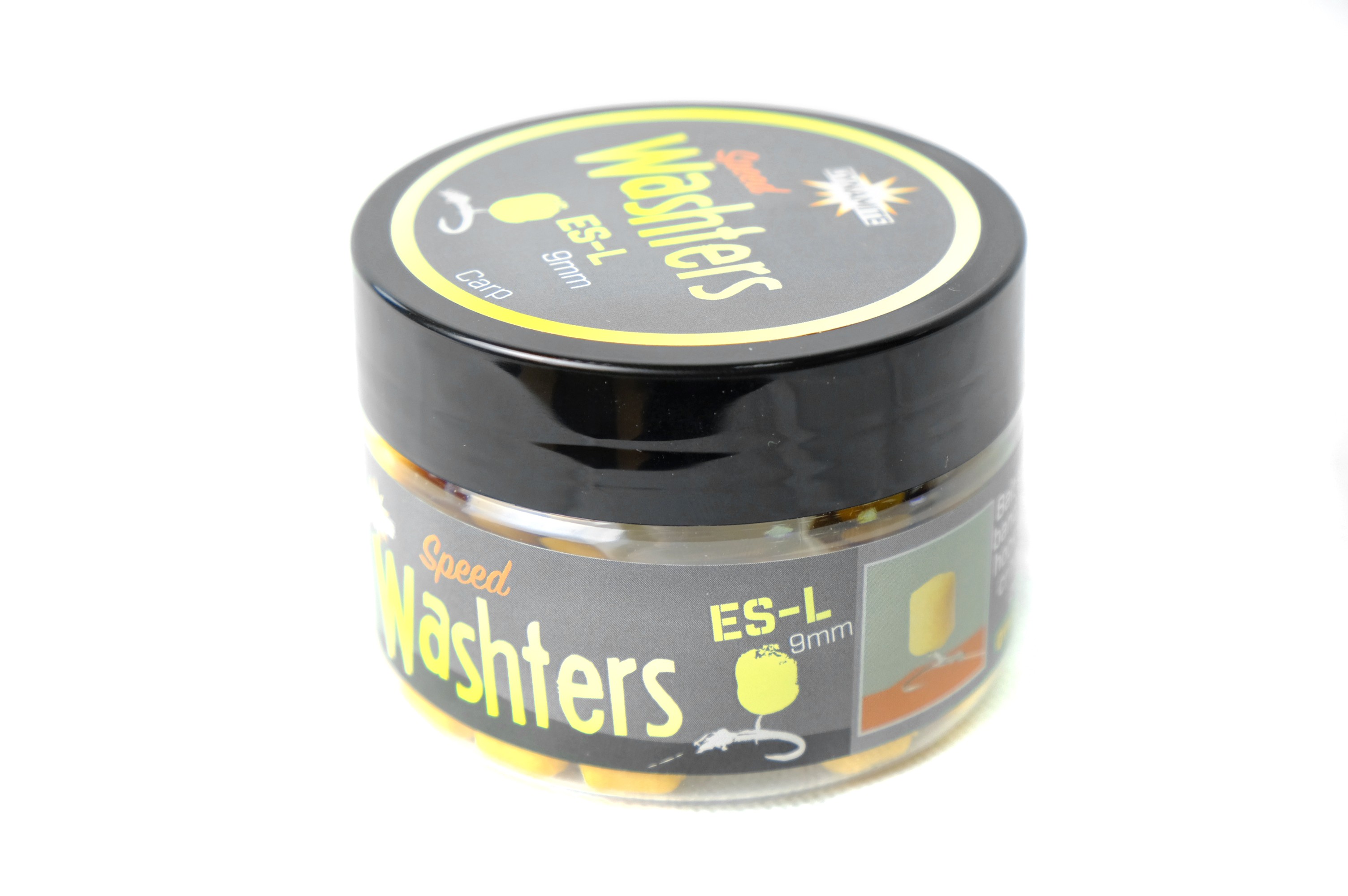 Насадка Dynamite Baits Speedy's washters yellow ES-L 9мм - фото 1