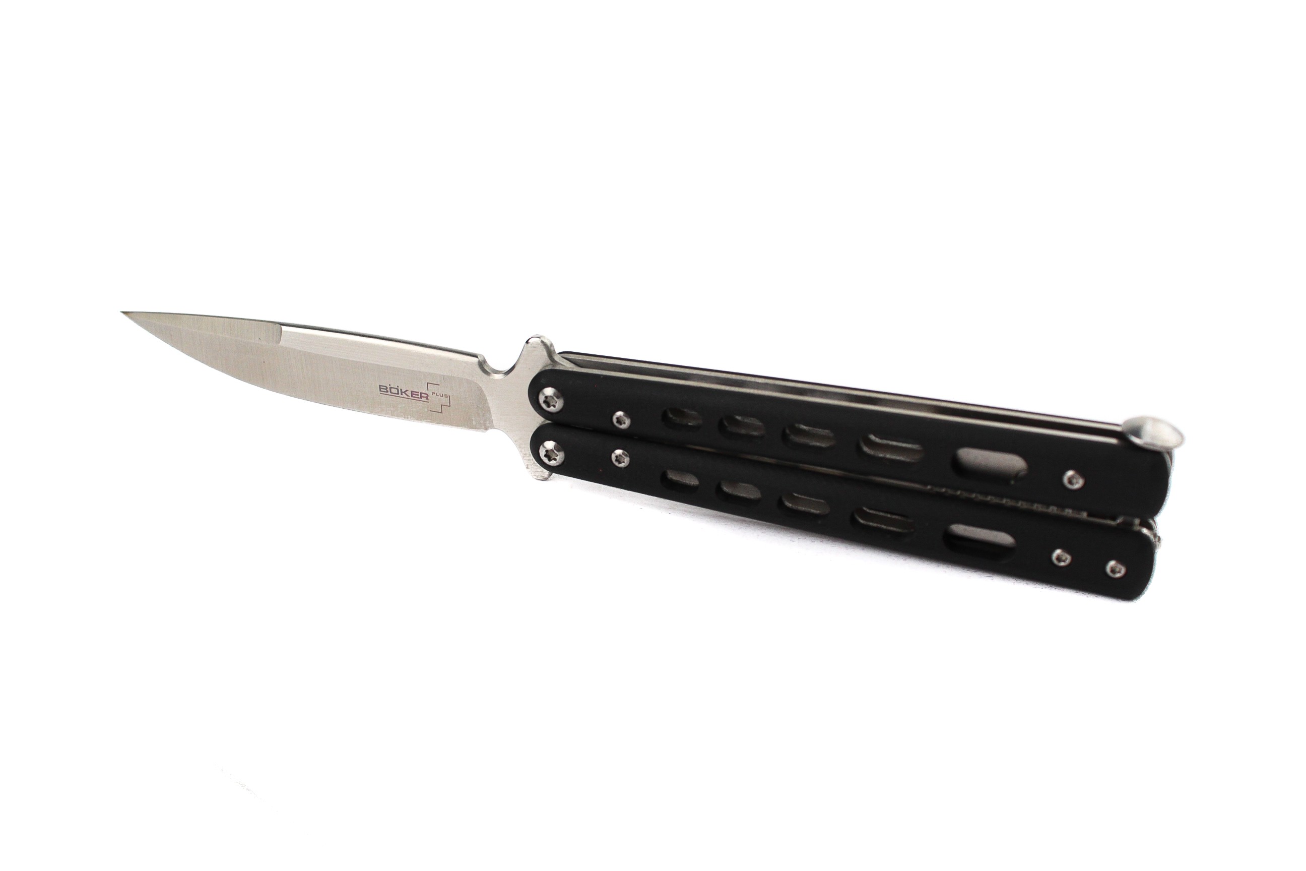 Нож Boker Plus Balisong бабочка сталь 440C - фото 1