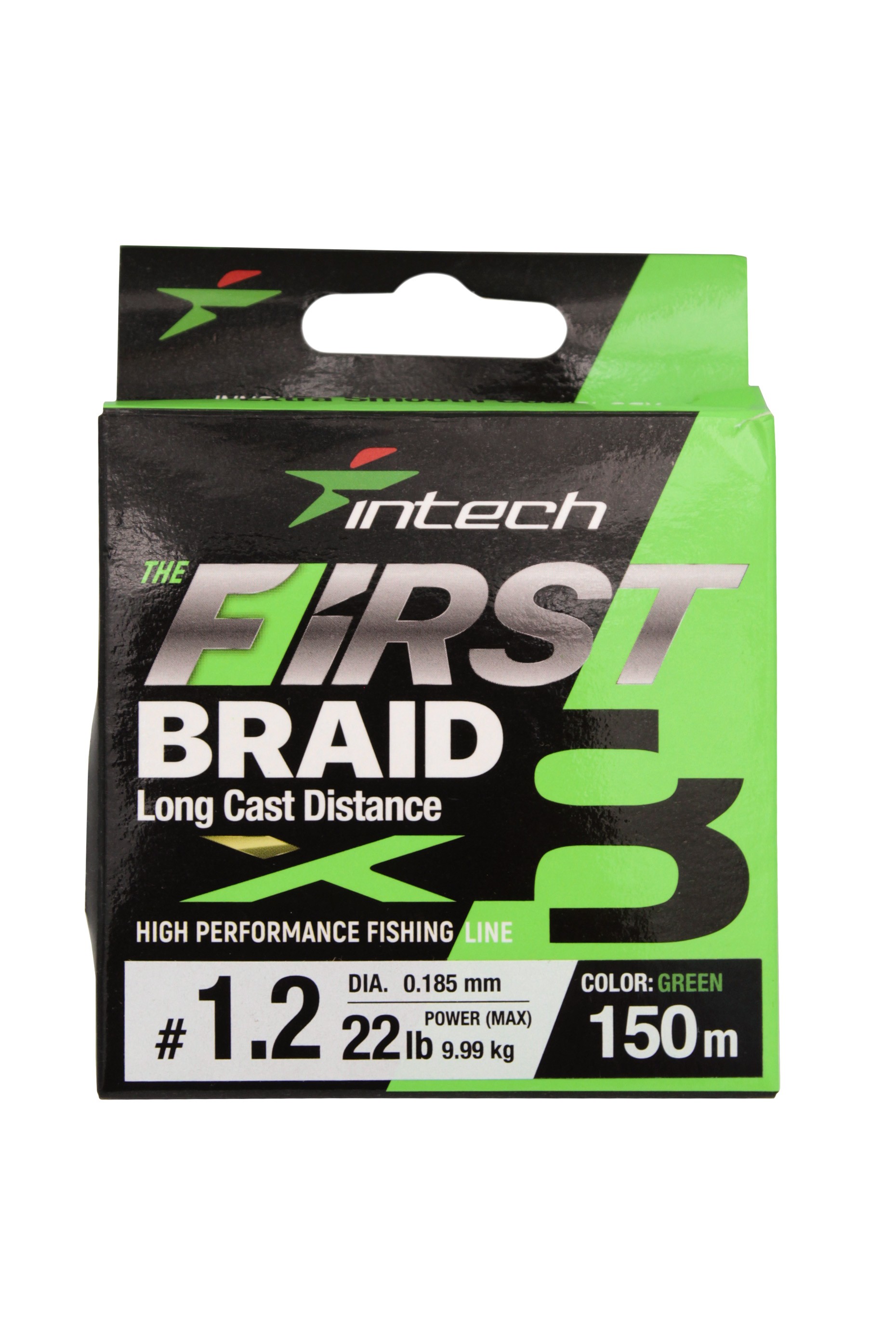 Шнур Intech First Braid X8 150м 1,2/0,185мм