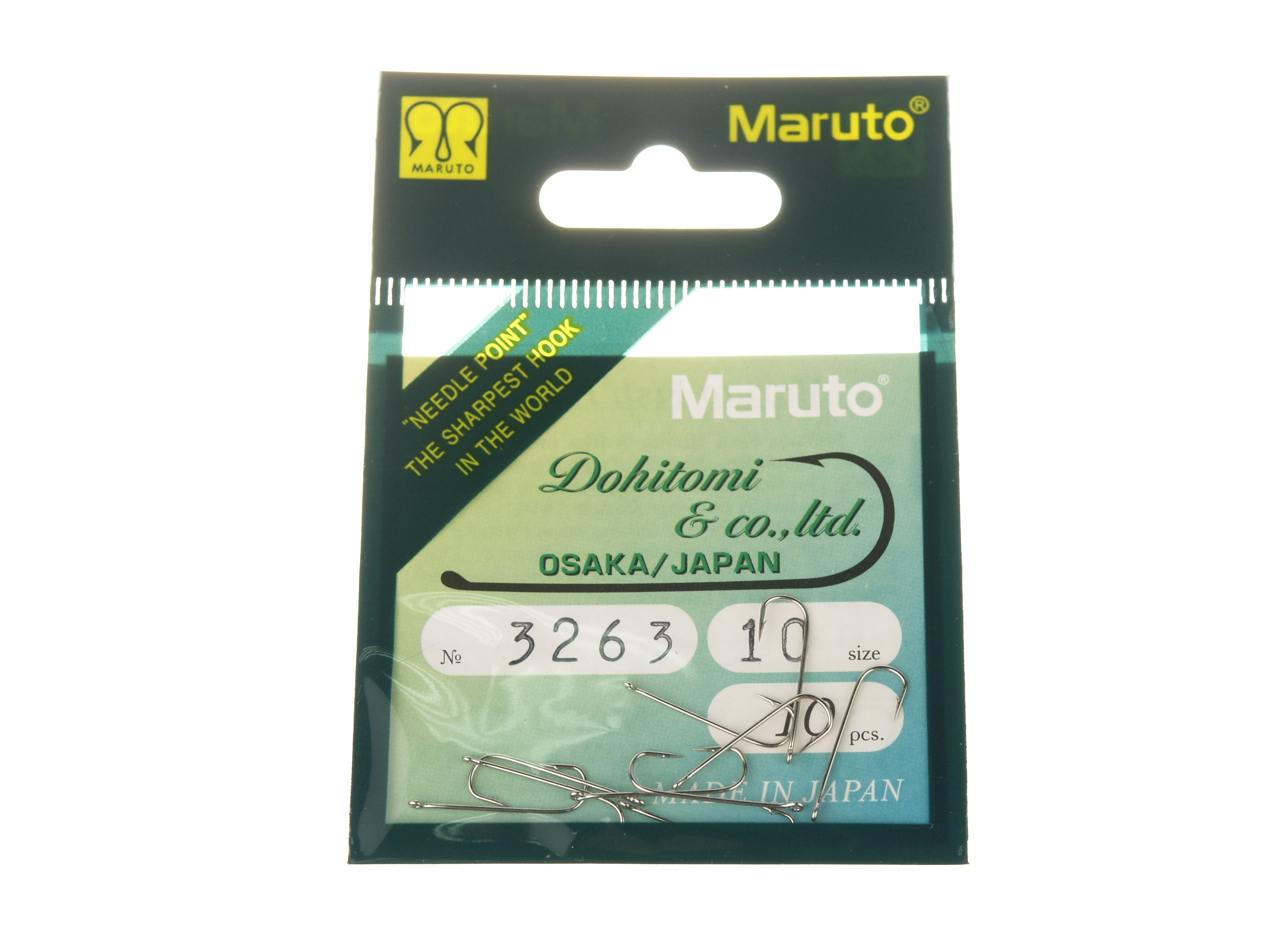 Крючки Maruto 3263 Ni №10 10шт - фото 1