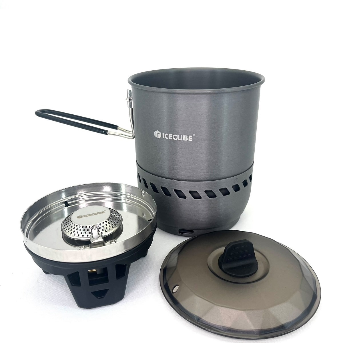Горелка Ice Cube с кастрюлей CS-01 1,6л 2,1кВт 160 г/ч  - фото 1