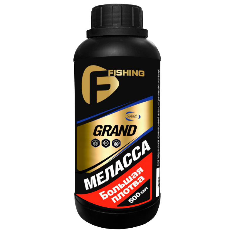 Меласса F-FISHING GRAND Большая Плотва 500мл - фото 1