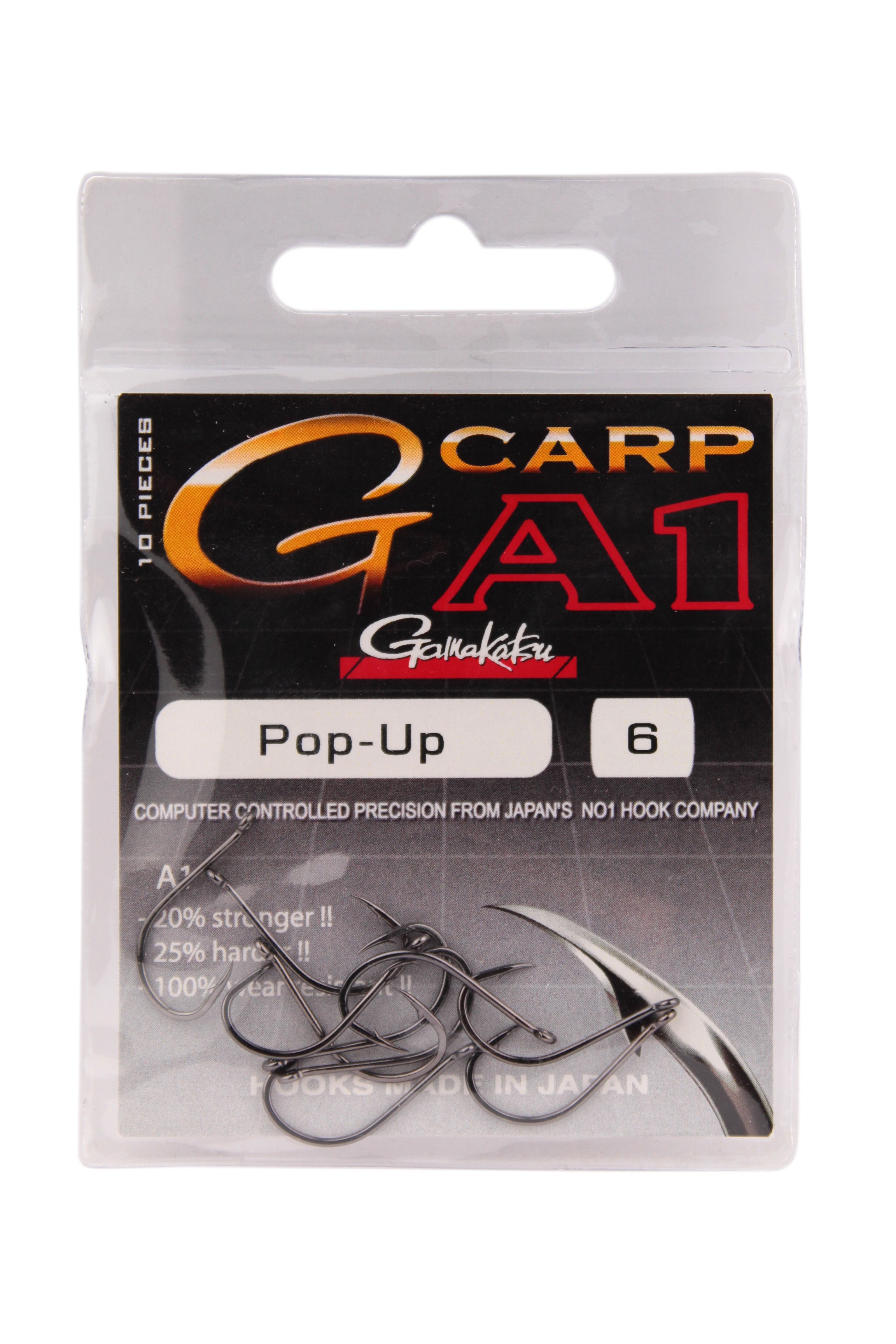 Крючок Gamakatsu A1 G-Carp pop up №6