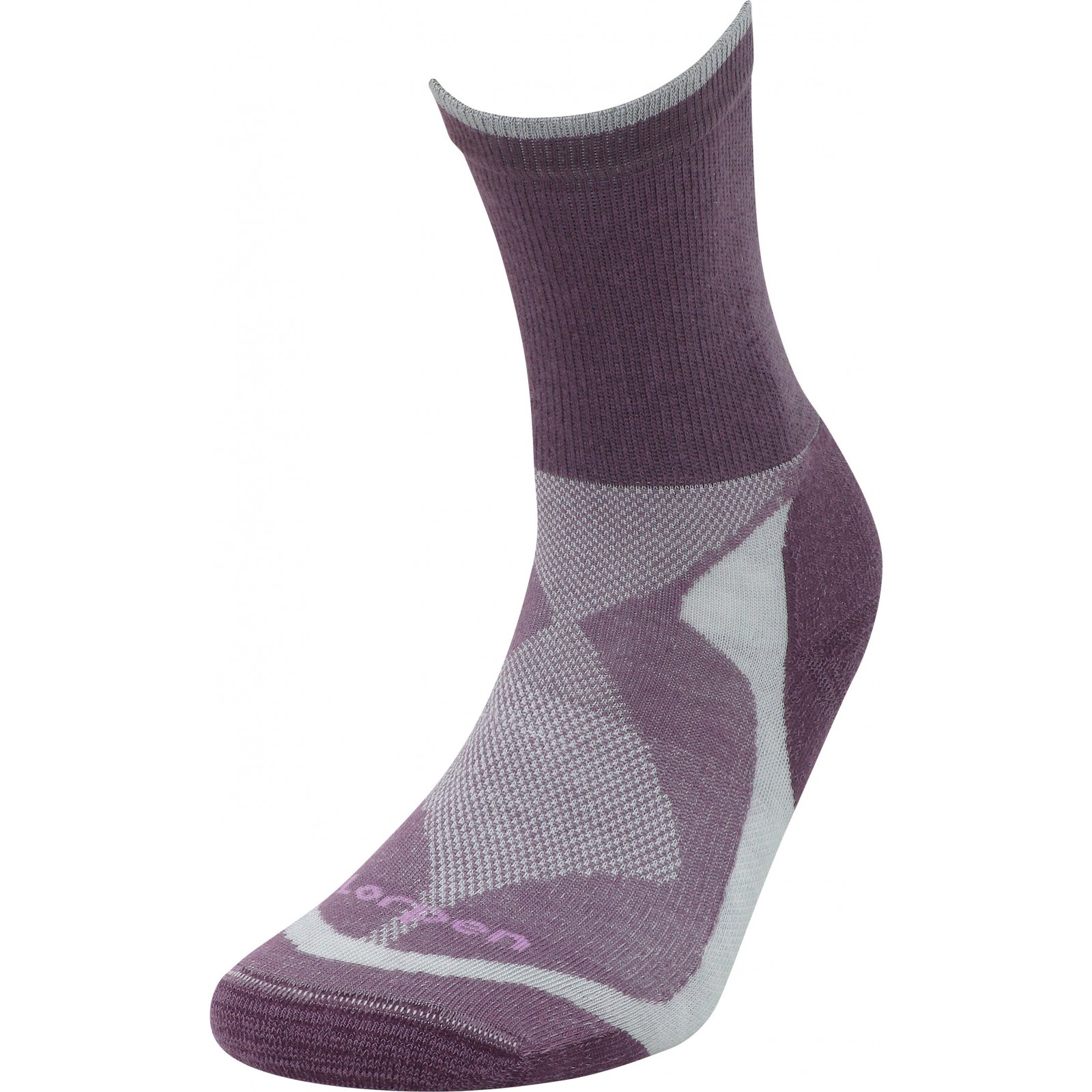 Носки Lorpen TCXTW w`s tri-layer light hiker 365 eggplant  - фото 1