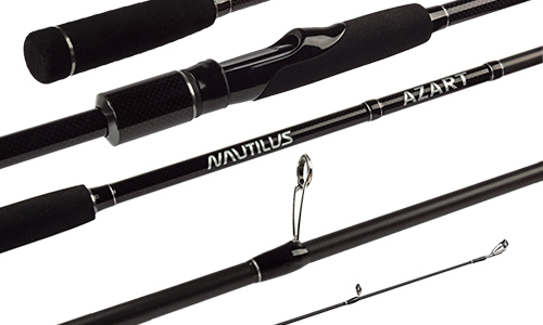Спиннинг Nautilus Azart NAZS-822HH 250см 18-70гр Com - фото 1