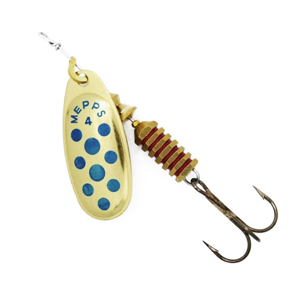 Блесна Mepps Comet PTS Bleus OR №4  - фото 1