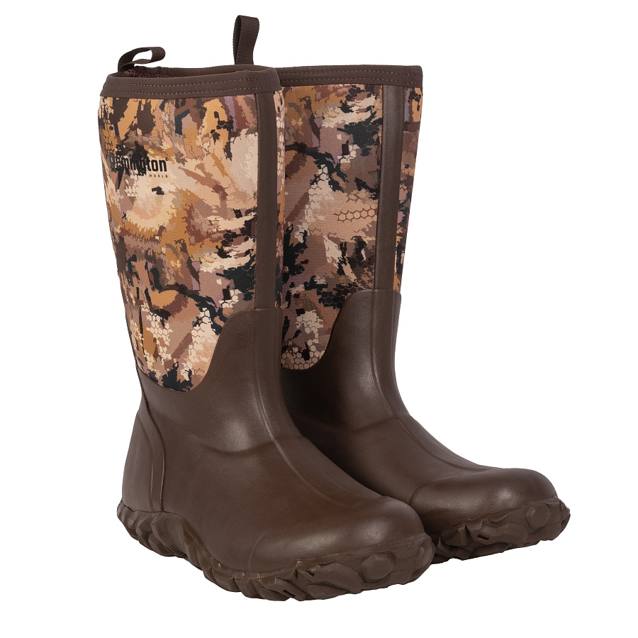 Сапоги Remington Rubber off-road boots yellow waterfowl honeycombs  - фото 1