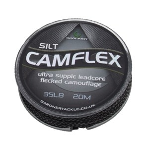 Лидкор Gardner Camflex leadcore camo silt fleck 20м 45lb - фото 1