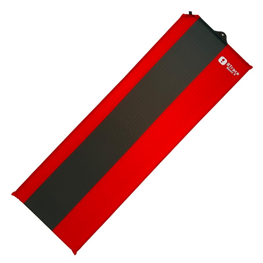 Ковер BTrace Basic 4,183*51*3,8см красный/серый - фото 1