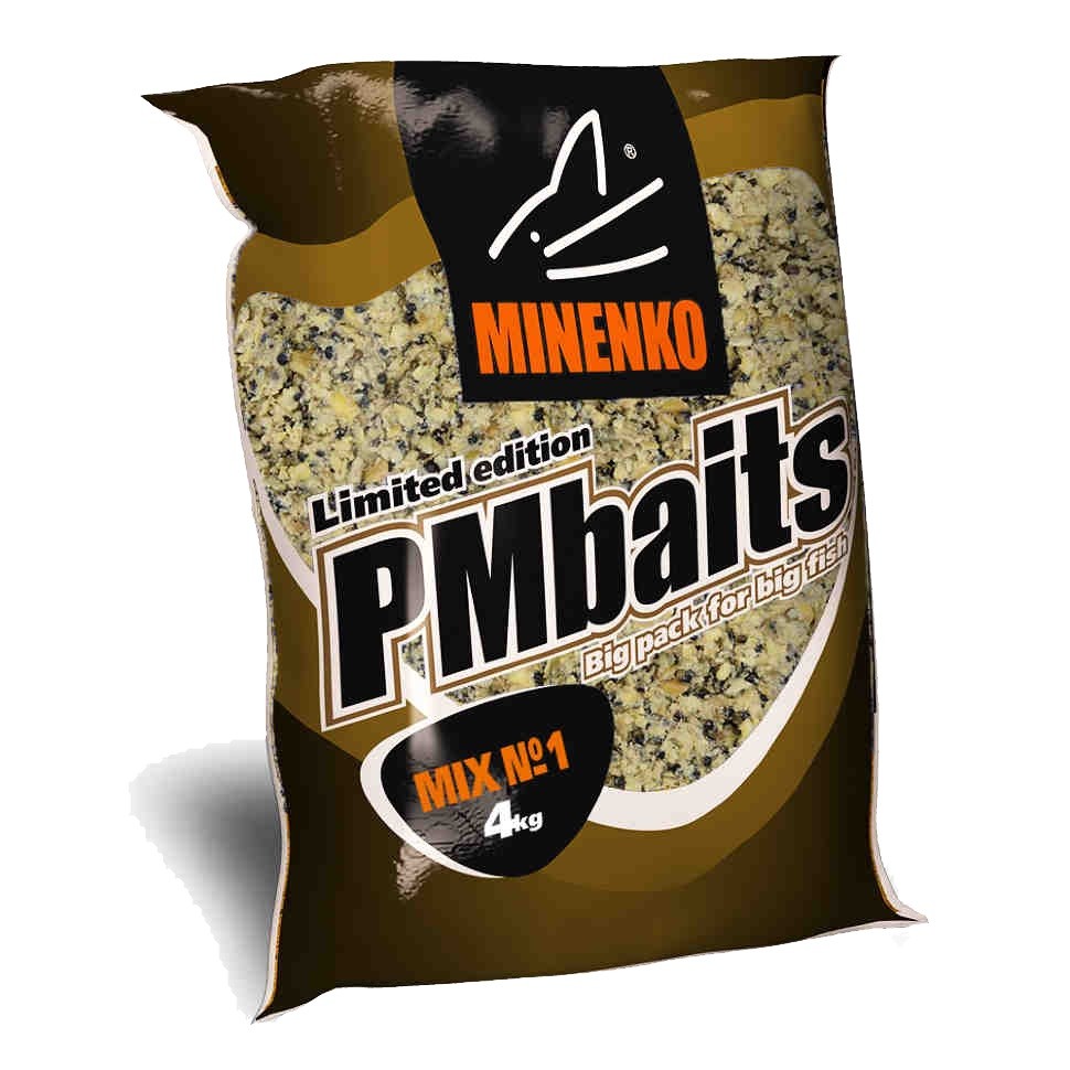 Прикормка MINENKO PMbaits big pack ready to use crushed natural конопля+кукуруза - фото 1