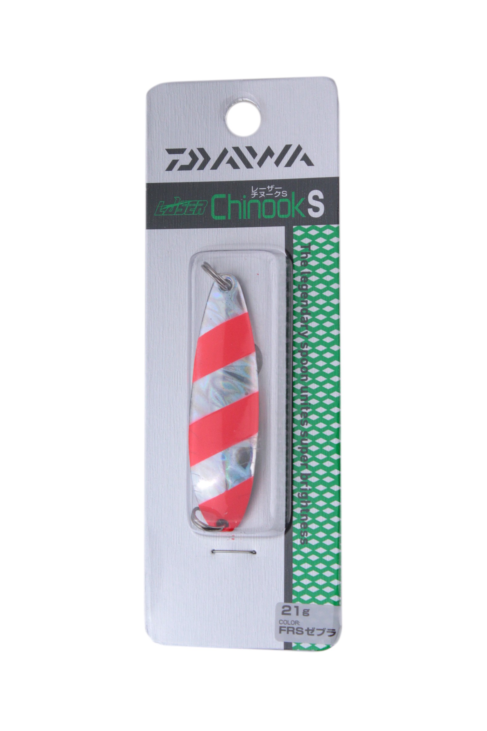 Блесна Daiwa Laser Chinook S 21гр FRS zebra - фото 1