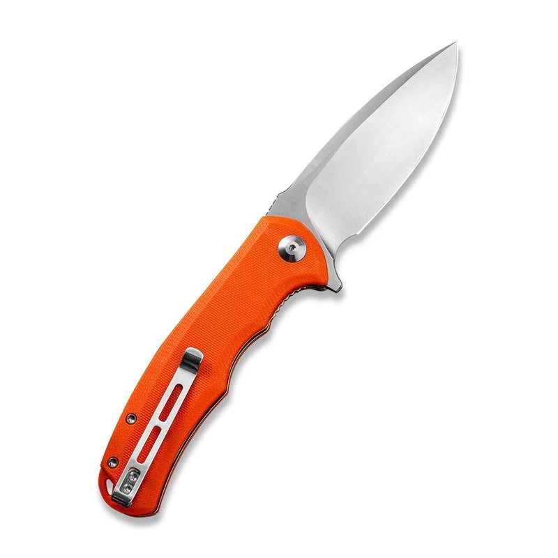 Нож Civivi Praxis Flipper Knife G10 Handle (3.75&quot; 9Cr18MoV Blade) orange - фото 1