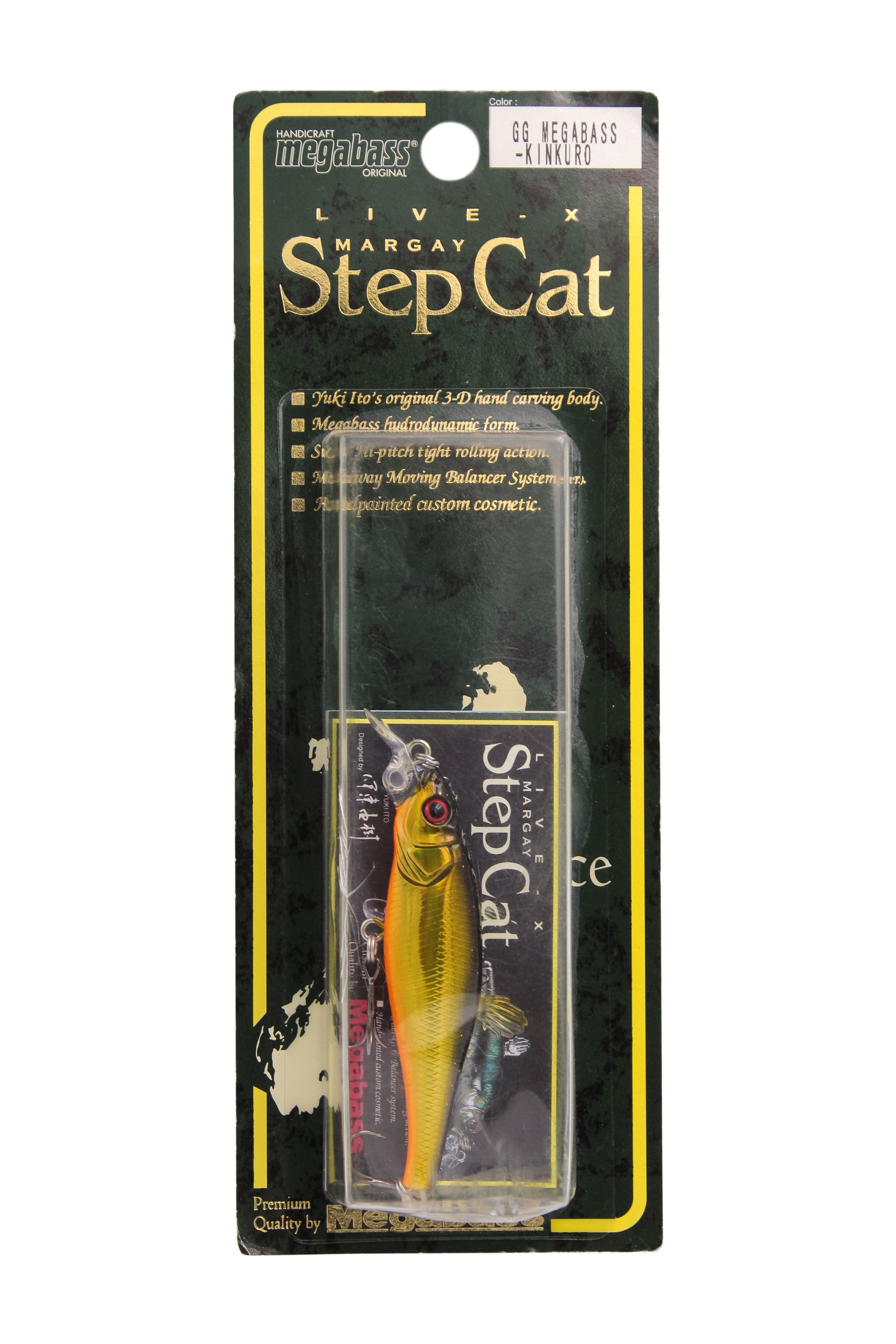 Воблер Megabass Live-X margay stepcat SP GG MB kin - фото 1