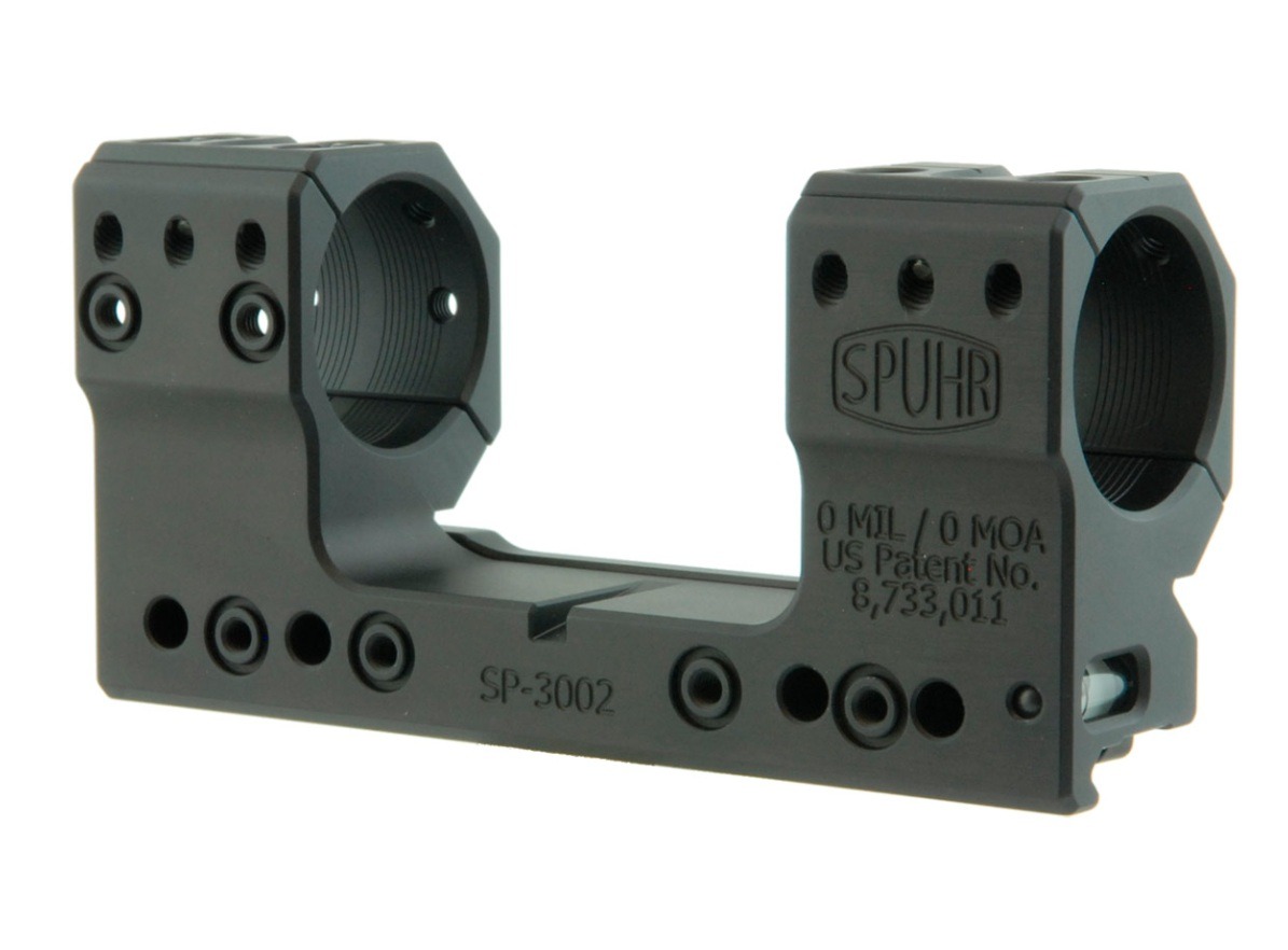 МП Кронштейн SPUHR Scope Mount 30мм на Picatinny h=38мм 0MIL - фото 1