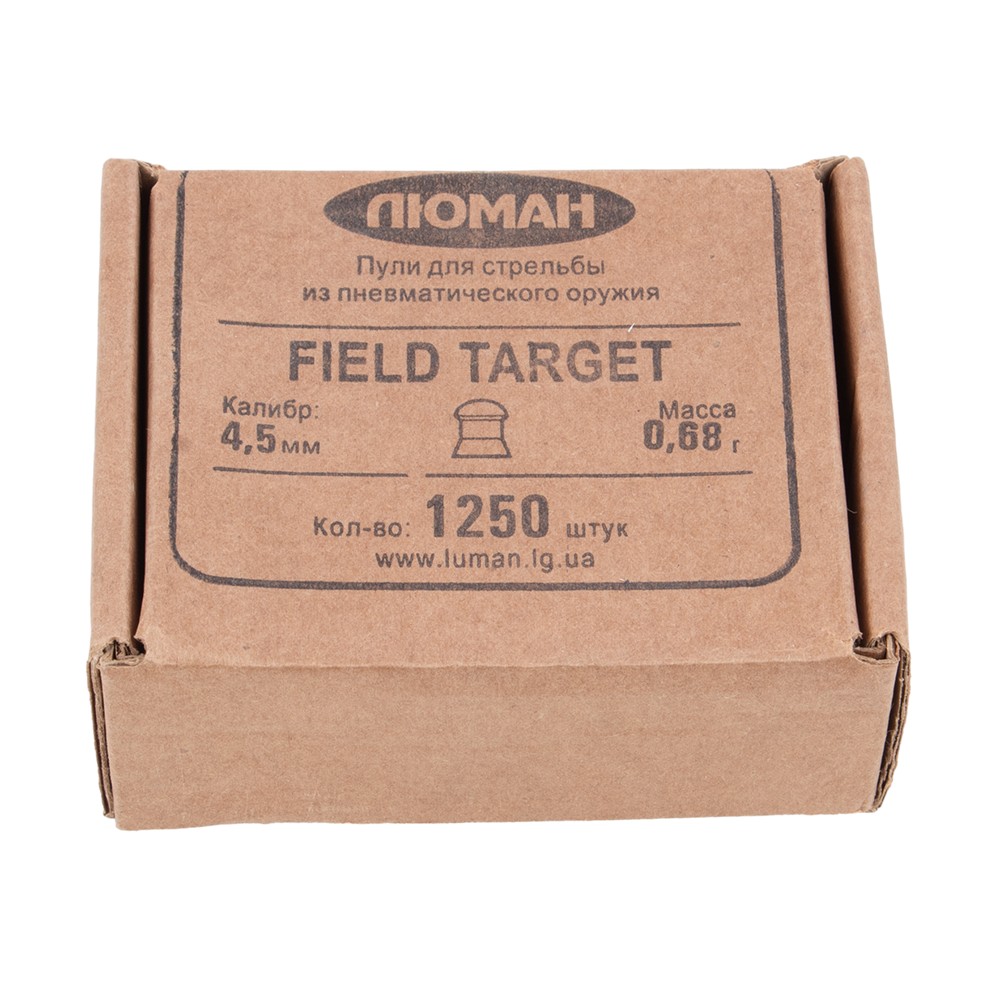 МП Пуля пневм. "Field Target", 0,68 г. 4,5 мм. (1250 шт.) (16 в упаковке) - фото 1