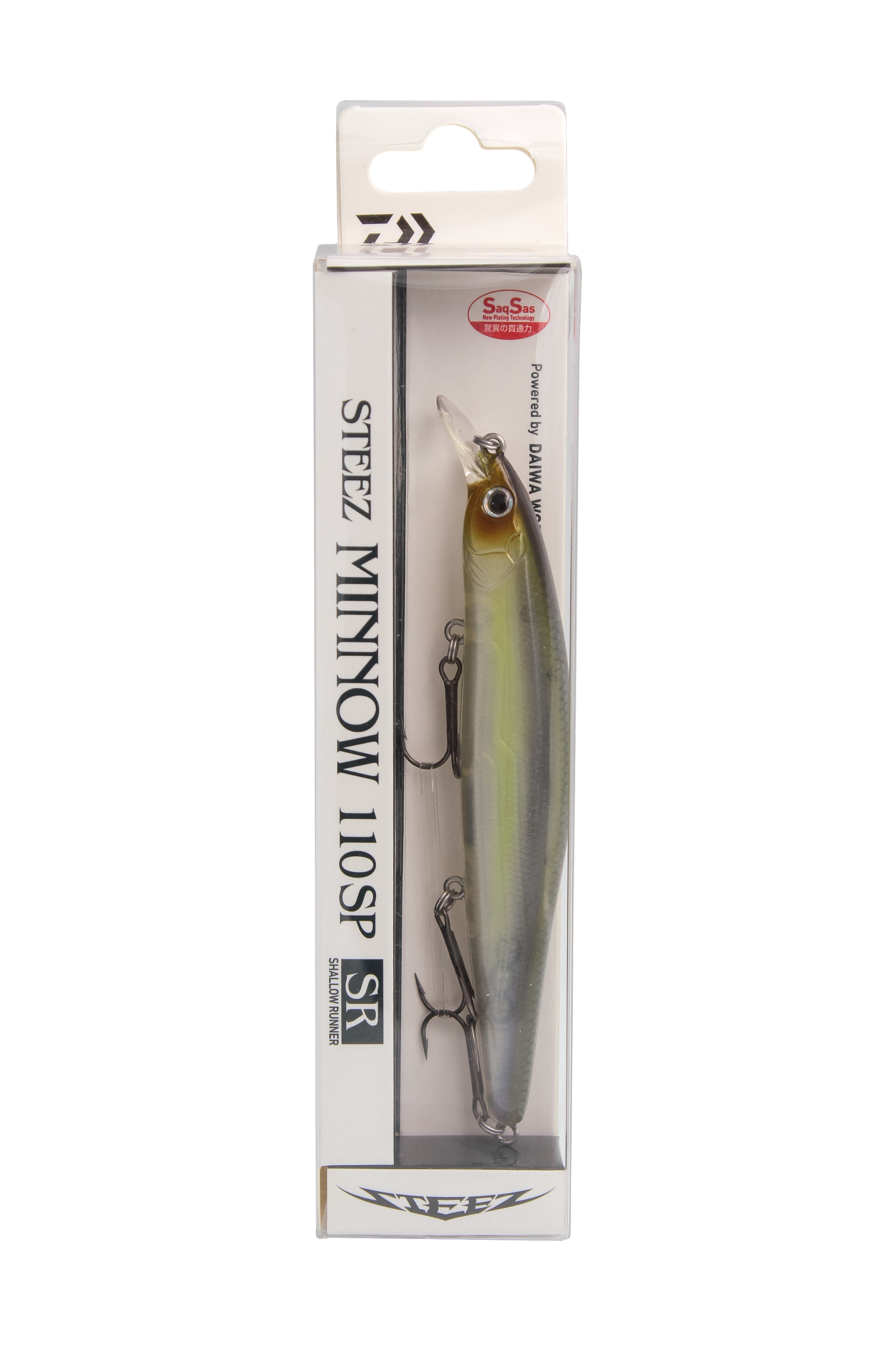 Воблер Daiwa Steez minnow 110SP SR natural ghost shad - фото 1