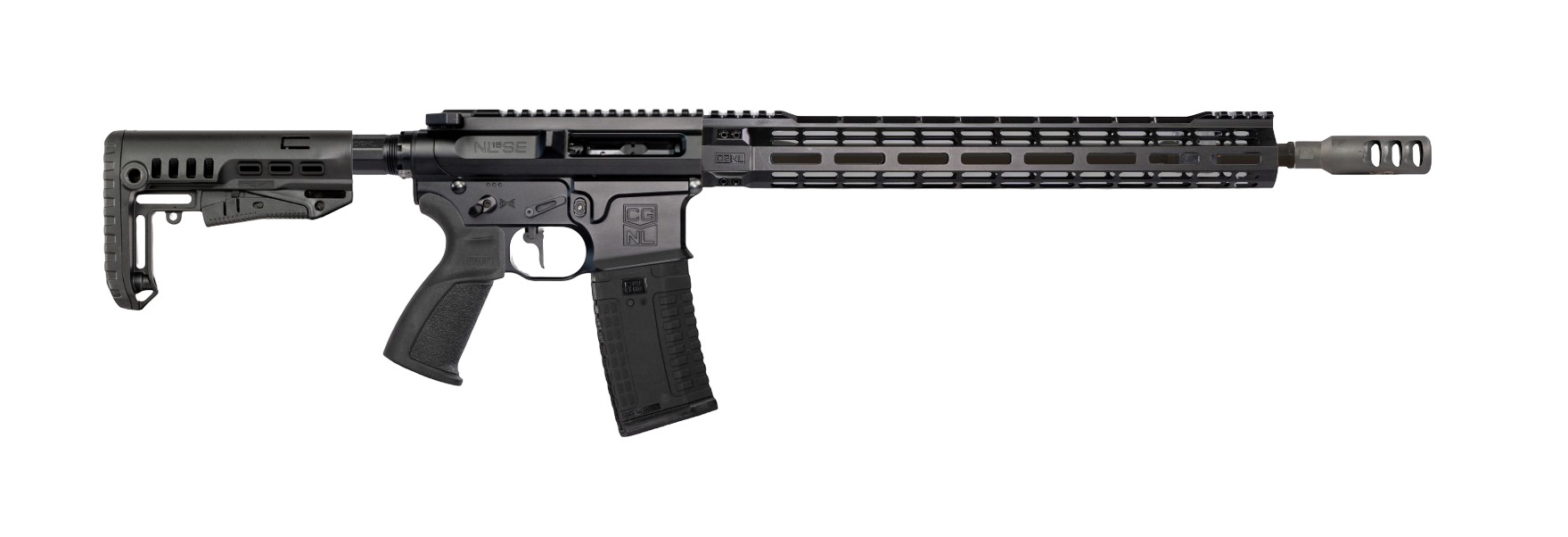 Карабин Adar 223 Rem NL15SE Speghetti 16.5 Rifle 1/2-28 AR15/STANAG Tactic V2 - фото 1