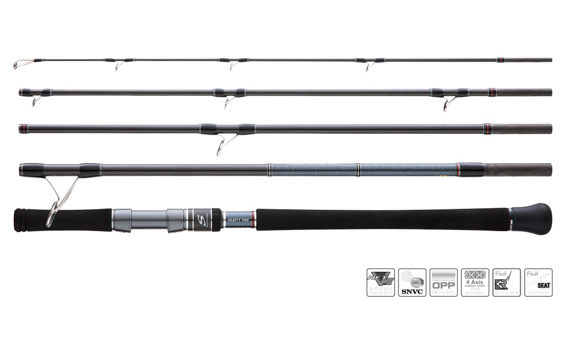 МП Удилище морское Hearty Rise Skywalker Shore Jigging SWSJ-965MH - фото 1