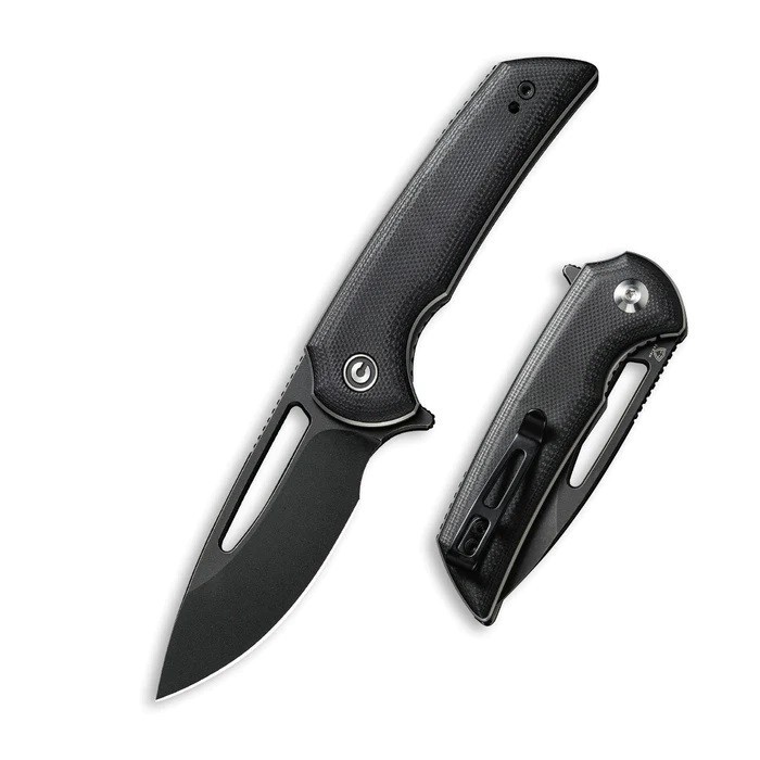 Нож Civivi Odium Flipper Knife G10 Handle (2.65" D2 Blade) black  - фото 1