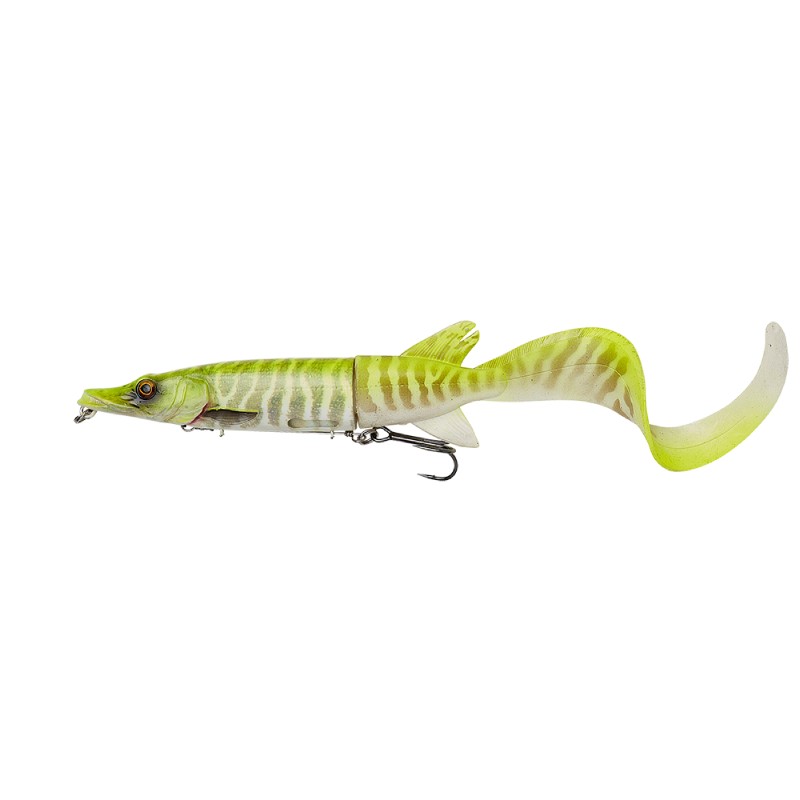 Воблер Savage Gear 3D Hybrid Pike 17см 47гр Slow Sink Lemon Pike - фото 1