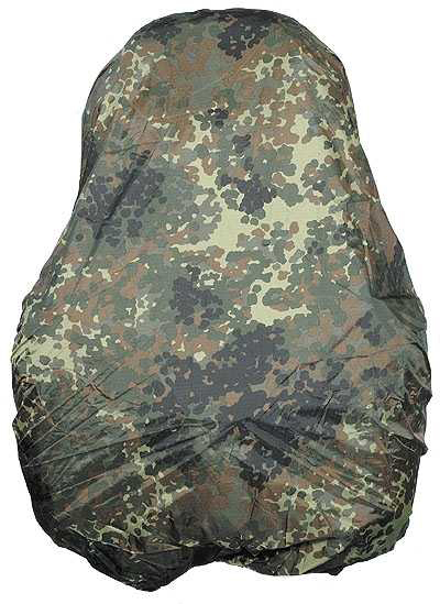 Накидка на рюкзак Mil-tec BW Rucksackbezug bis 80 lt flecktarn - фото 1