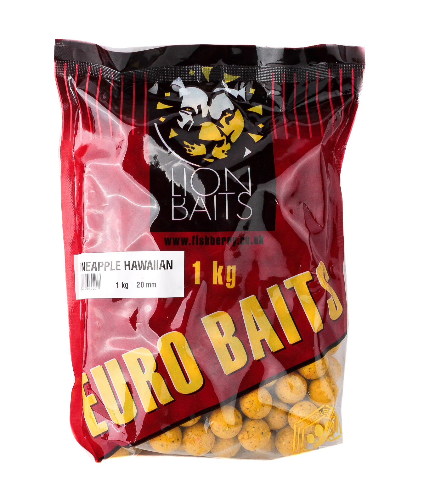 Бойлы Lion Baits ананас 20мм 1кг - фото 1