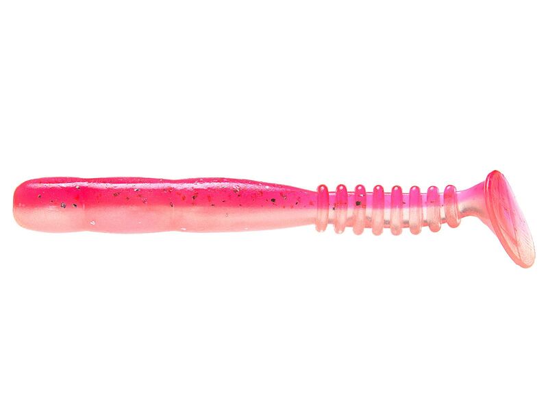 Приманка Reins 3.25" FAT Rockvibe Shad - Clear Pink - фото 1