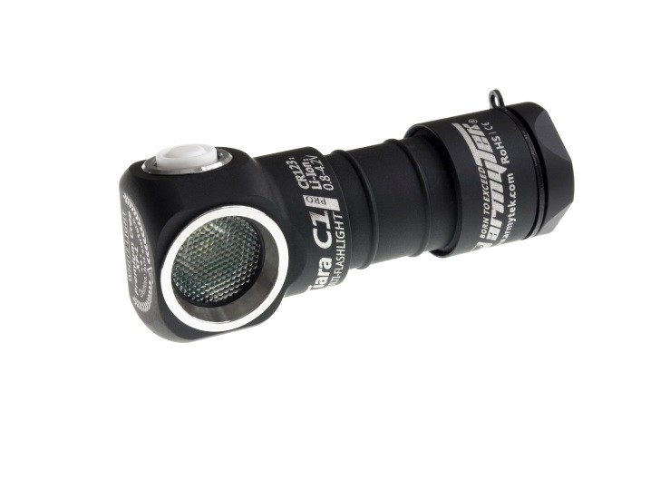 Фонарь Armytek Tiara C1 Pro v2 серебро - фото 1