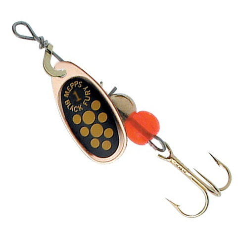 Блесна Mepps Black Fury JAUNE CU №1 3,5г    - фото 1