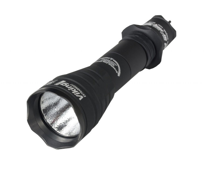 Фонарь Armytek Viking Pro v3 XHP50 теплый свет black - фото 1