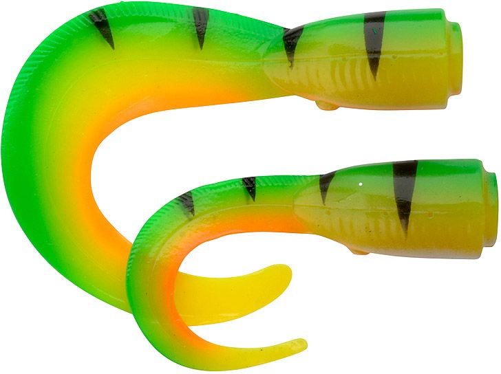 Приманка Savage Gear 3D LB eel tails 17см 04-fire tiger 2шт - фото 1